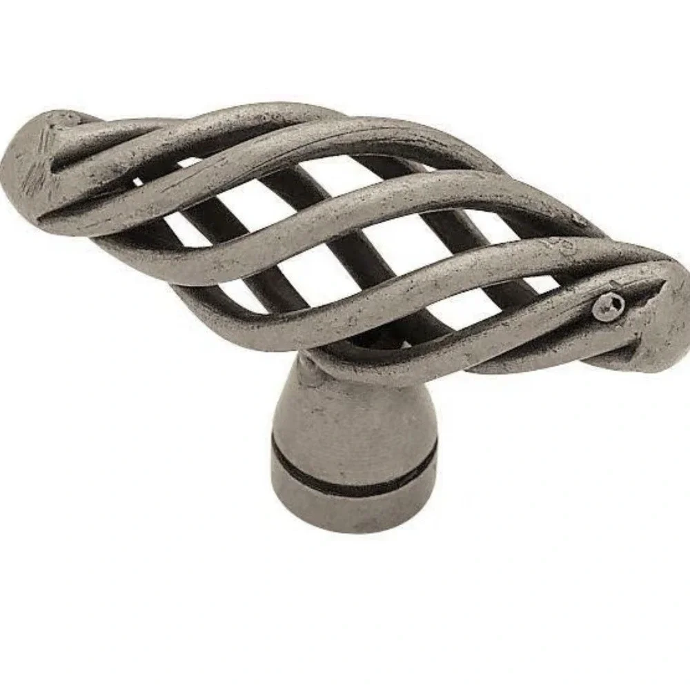 21- Pcs LIBERTY Birdcage Knob Pull Handle Kitchen PN0528H-AP-C Pewter